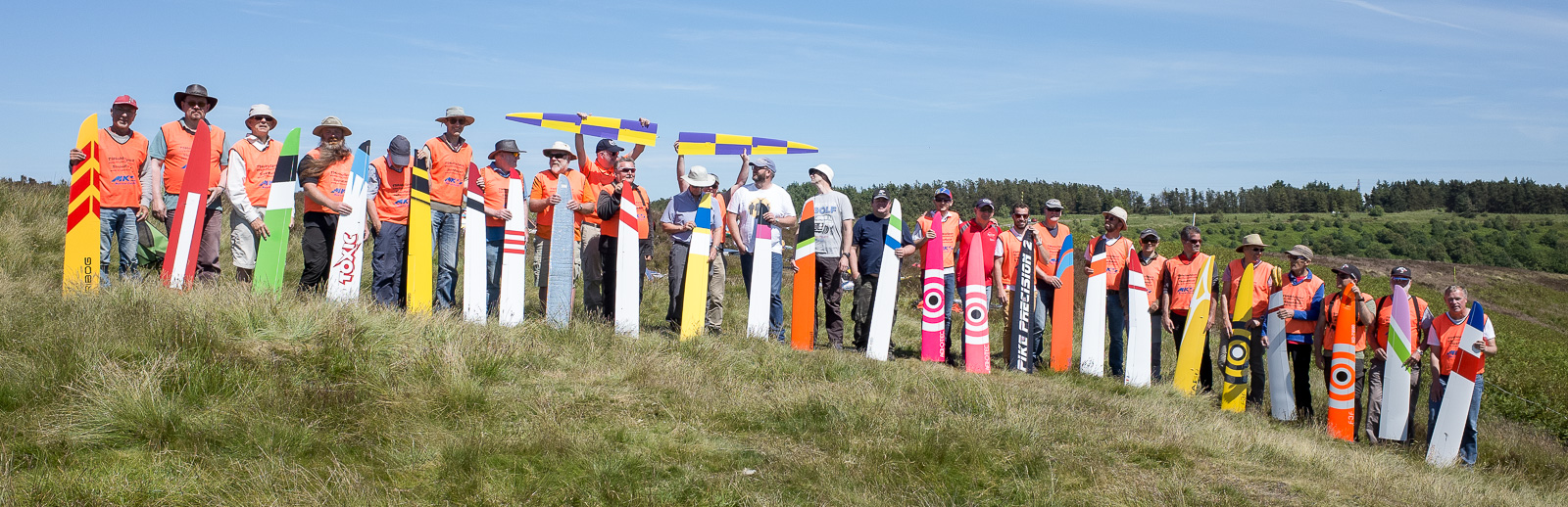 Happy pilots at the 2018 North of England Open F3F