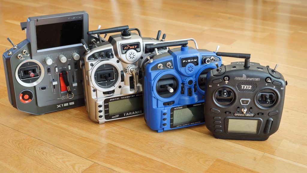 Group of RC transmitters
